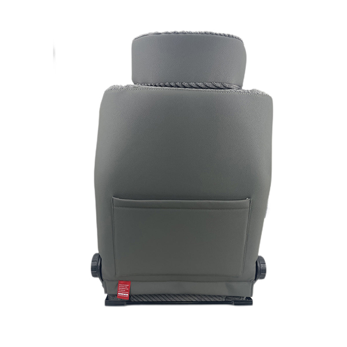 Autotecnica Sport Seat (Grey Striped) Lumbar Support & Twin Adjuster - SP88GS