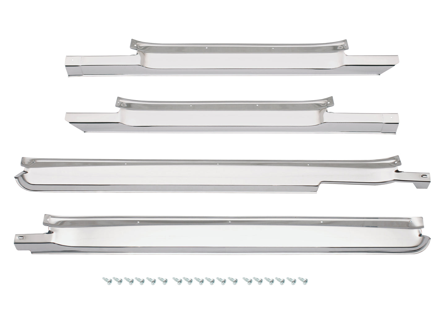 Scuff Plate & Screw Kit HQ HJ HX HZ LH&RH Front & Rear (4) - SPKHQHZ4