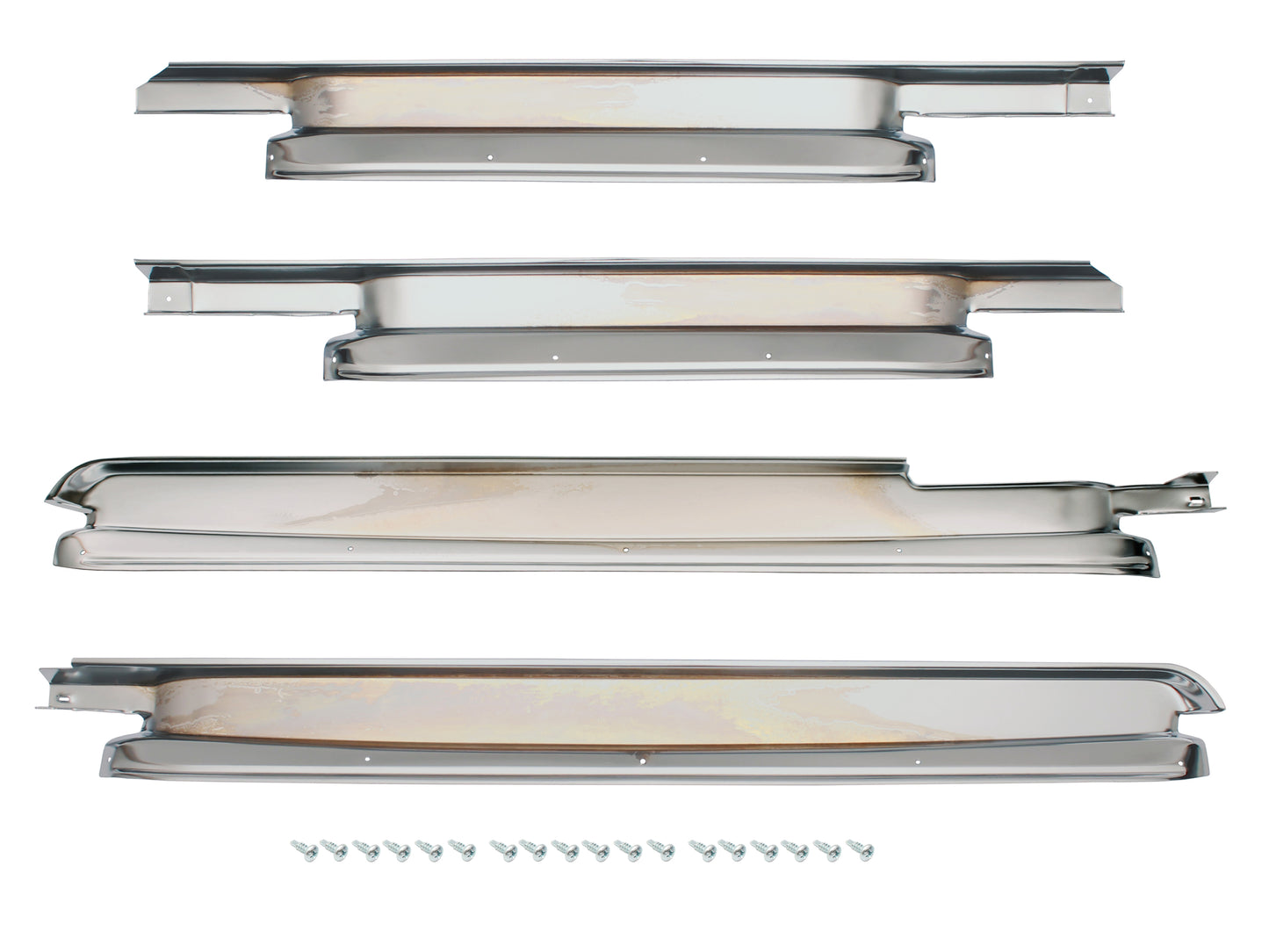 Scuff Plate & Screw Kit HQ HJ HX HZ LH&RH Front & Rear (4) - SPKHQHZ4