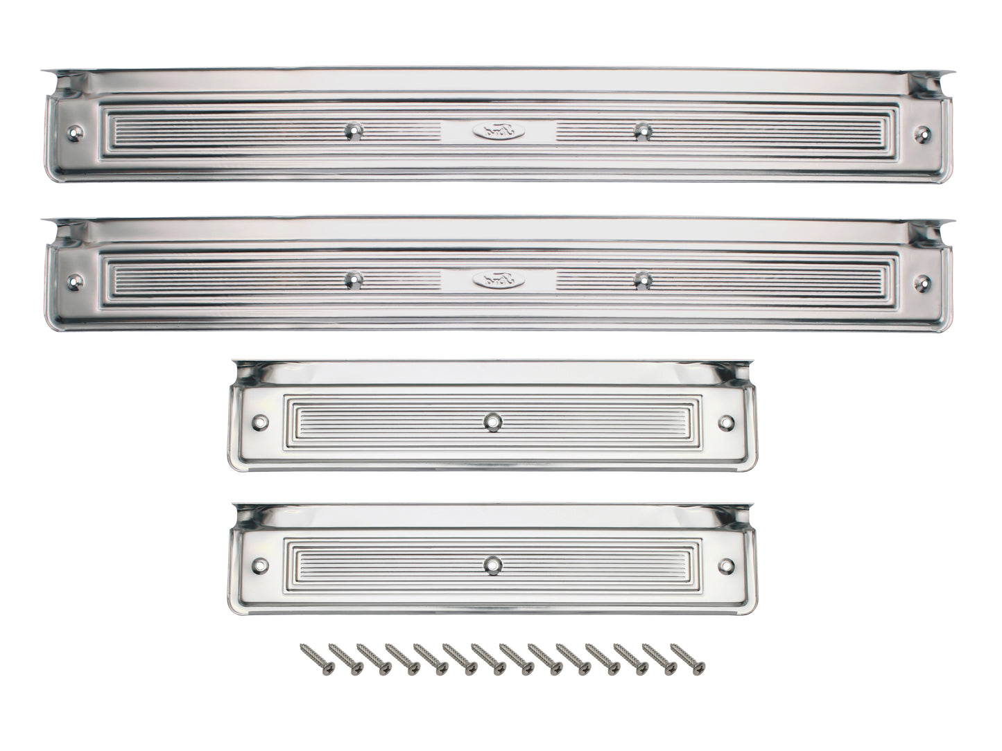 Scuff Plate & Screw Kit XA XB ZF ZG Front & Rear (4) - SPKXAXB2