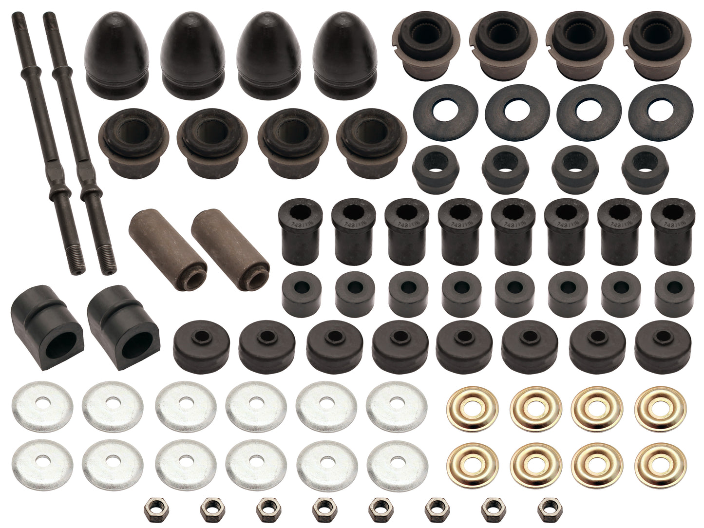 Suspension Rubber Kit HT HG (Small Spring Bush) - SR1010