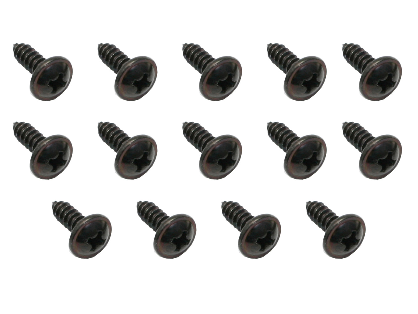 Universal Screw Kit Self Tappers Pack 8 Gauge X 1/2" Black - ST0019