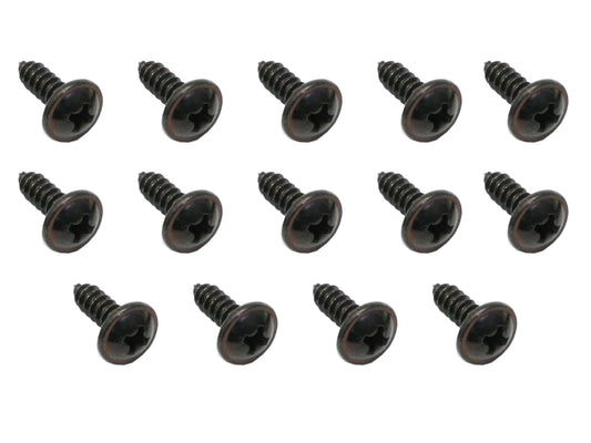 Universal Screw Kit Self Tappers Pack 8 Gauge X 1/2" Black - ST0019