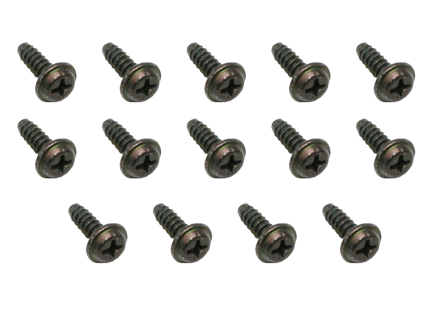Universal Screw Kit 8 Gauge X 1/2" Flat Top Blk - ST0020