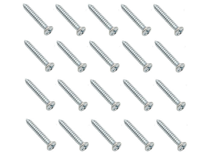 Universal Screw Kit Oval Head Cr Rec Tap 6 X 1" - ST0028