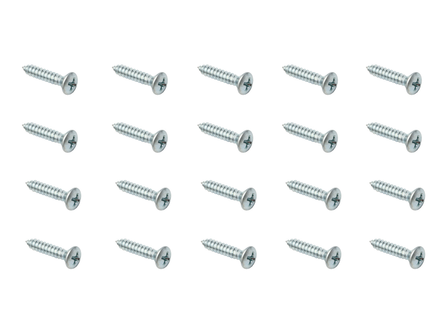 Universal Screw Kit Oval 8 X 7/8" C/sunk Dome To - ST0056