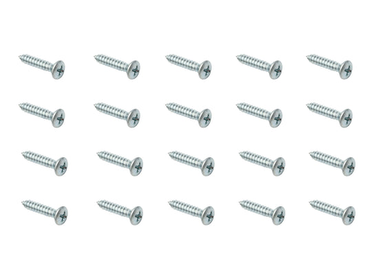 Universal Screw Kit Oval 8 X 7/8" C/sunk Dome To - ST0056