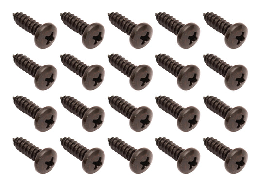 Universal Screw Kit Pan Head Black (20pc) Various Commodore - ST0066
