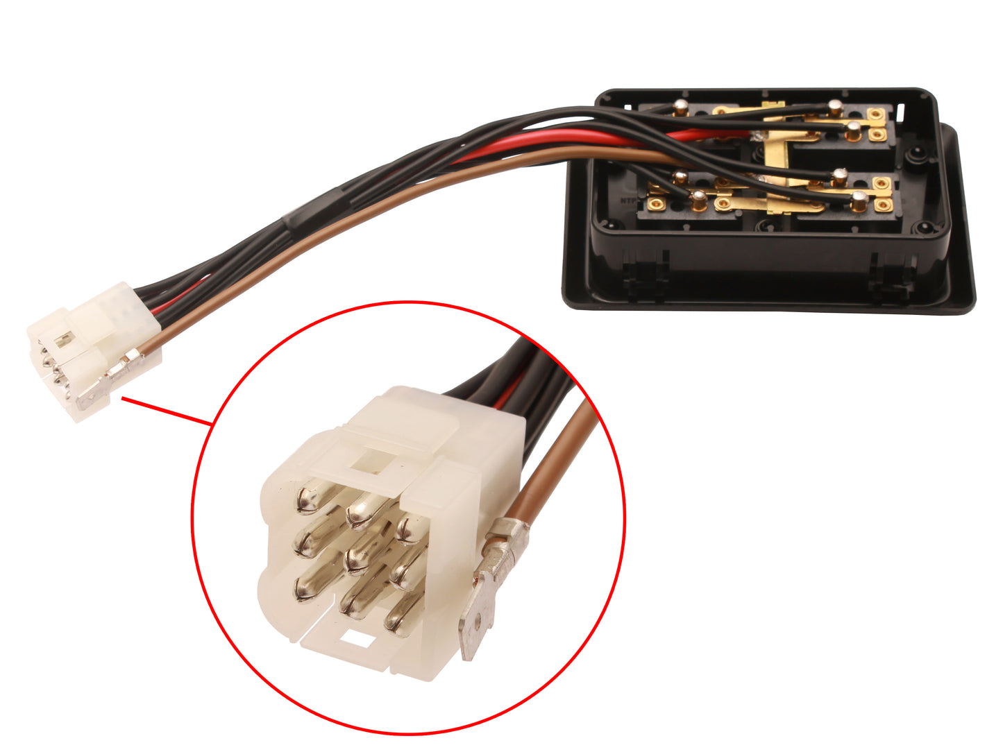 Electric Window Switch Kit Front & Rear VB VC VH VK VL Commodore Chrome - H1447