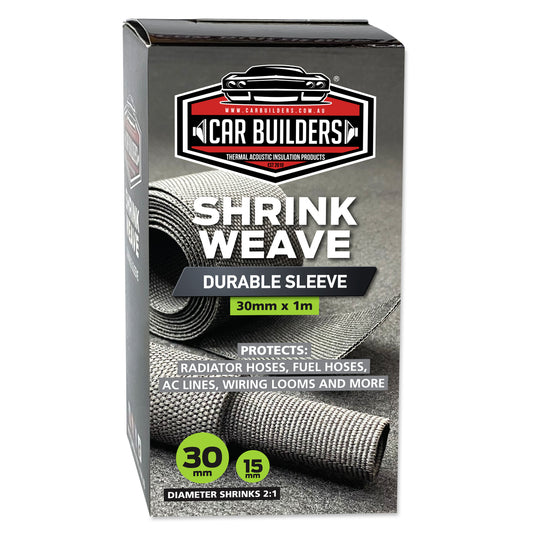 Car Builders Shrink Weave Sleeve 30mm - SWE30