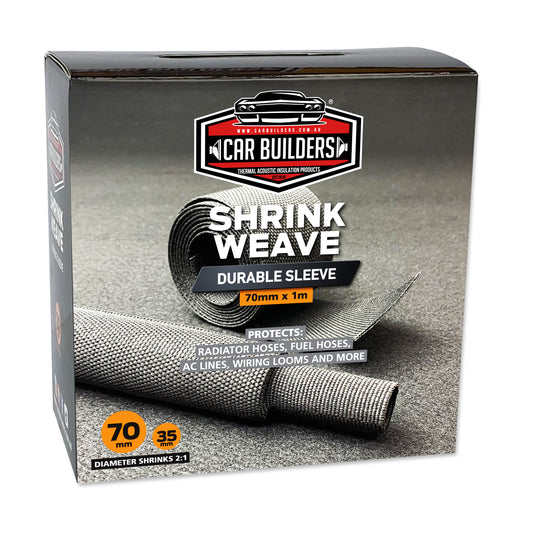 Car Builders Shrink Weave Sleeve 70mm - SWE70