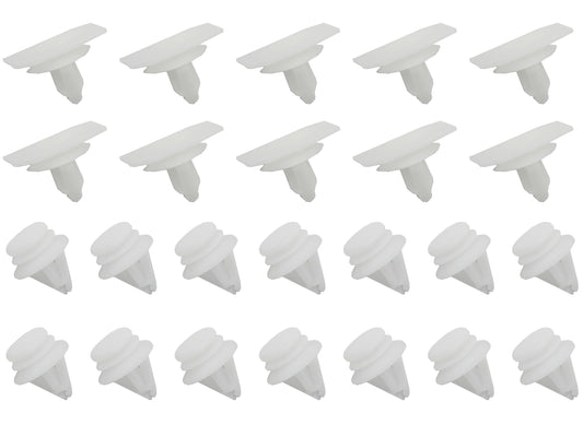 Scuff Plate Clip Set VE Commodore (24 Pce)  - TC1049