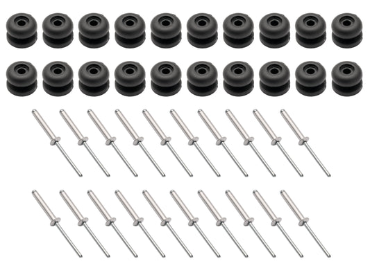 Tonneau Attachment Kit XH AU BA BF FG Falcon Ute - TC2014