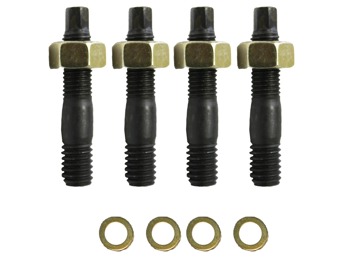 TFI Carb Stud Kit Short 1 1/2 Inch Gold - TFI66-220