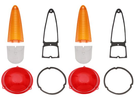 Lens Kit Rear Indicator & Tail Light & Reverse Light FB EK Sedan Wagon - TLIKFB