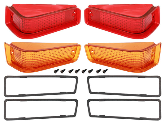 Rear Indicator & Tail Light Lens Kit XY All - TLIKXY
