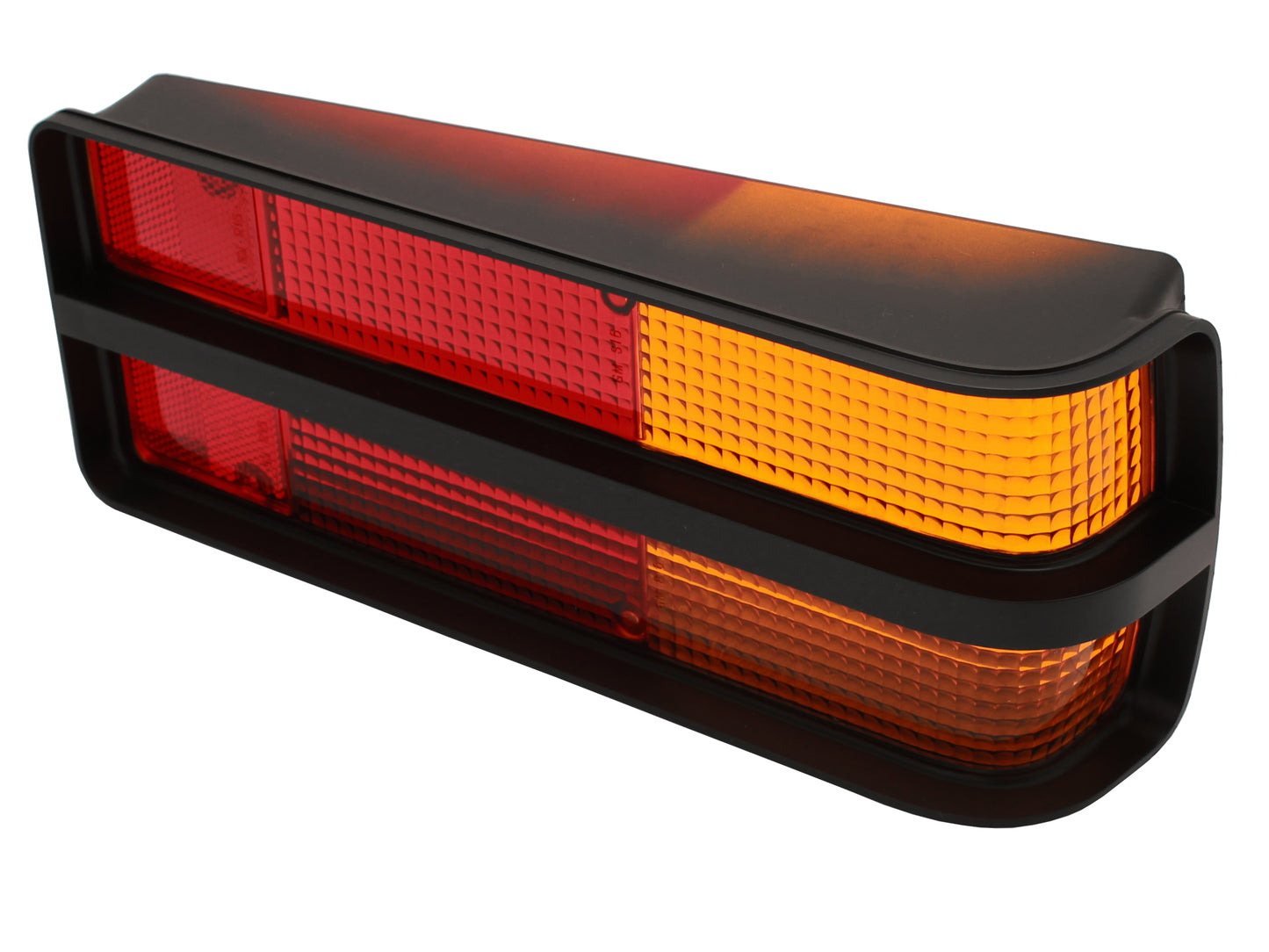 Tail Light Lens LH LX Torana G Pack SLR Black - LRS1041