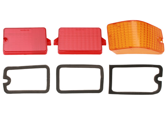 Tail Light Lens & Indicator LJ Right Hand (3) - LRS1038B