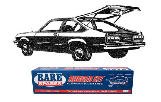 Body Rubber Kit Torana UC Hatch Mid Brown - UC2MB