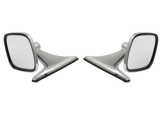 Door Mirror Kit Exterior LH & RH Chrome Square - UCSMP