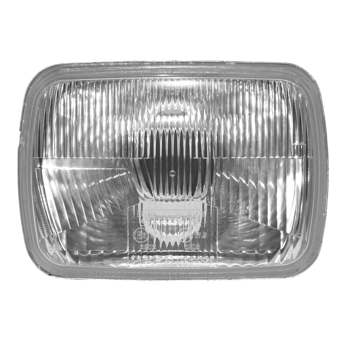 Universal Semi-Sealed Headlight (w/o Parker) H4 7x15 – UNL-H6052Q