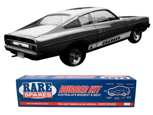 Body Rubber Kit Valiant 76/78 VK CK CL Charger - VAL19