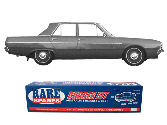 Body Rubber Kit Valiant VE VF VG VIP Sedan No Quarter - VAL22