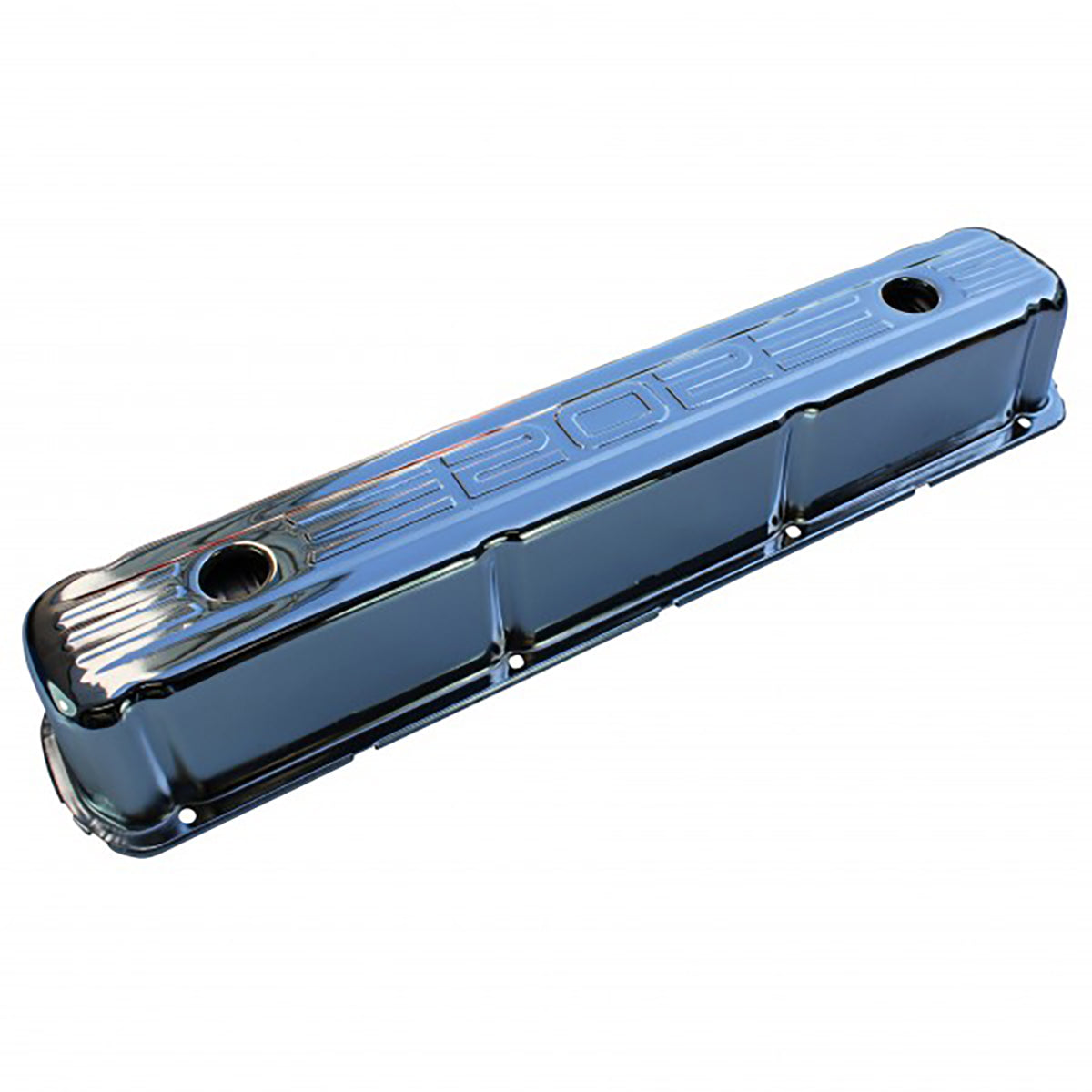 TFI Rocker Cover Chrome Holden 202 Logo 6 Cyl Red, Blue, Black - VC202
