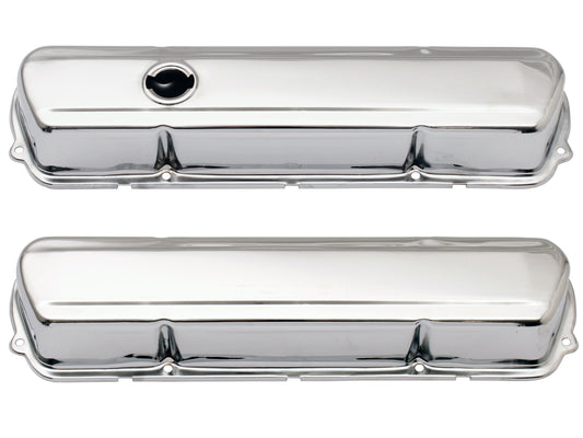 TFI Rocker Cover Chrome Plain Short 253 308 Pair - VC308OE