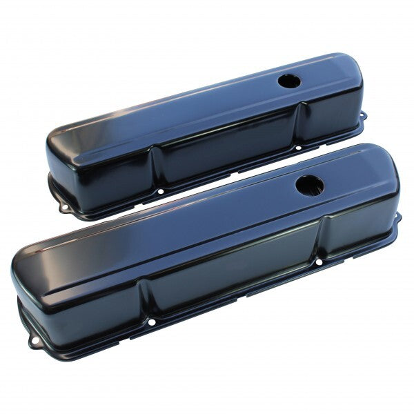 TFI Rocker Cover Black Plain Tall 253 308 Pair - VC308PBLACK