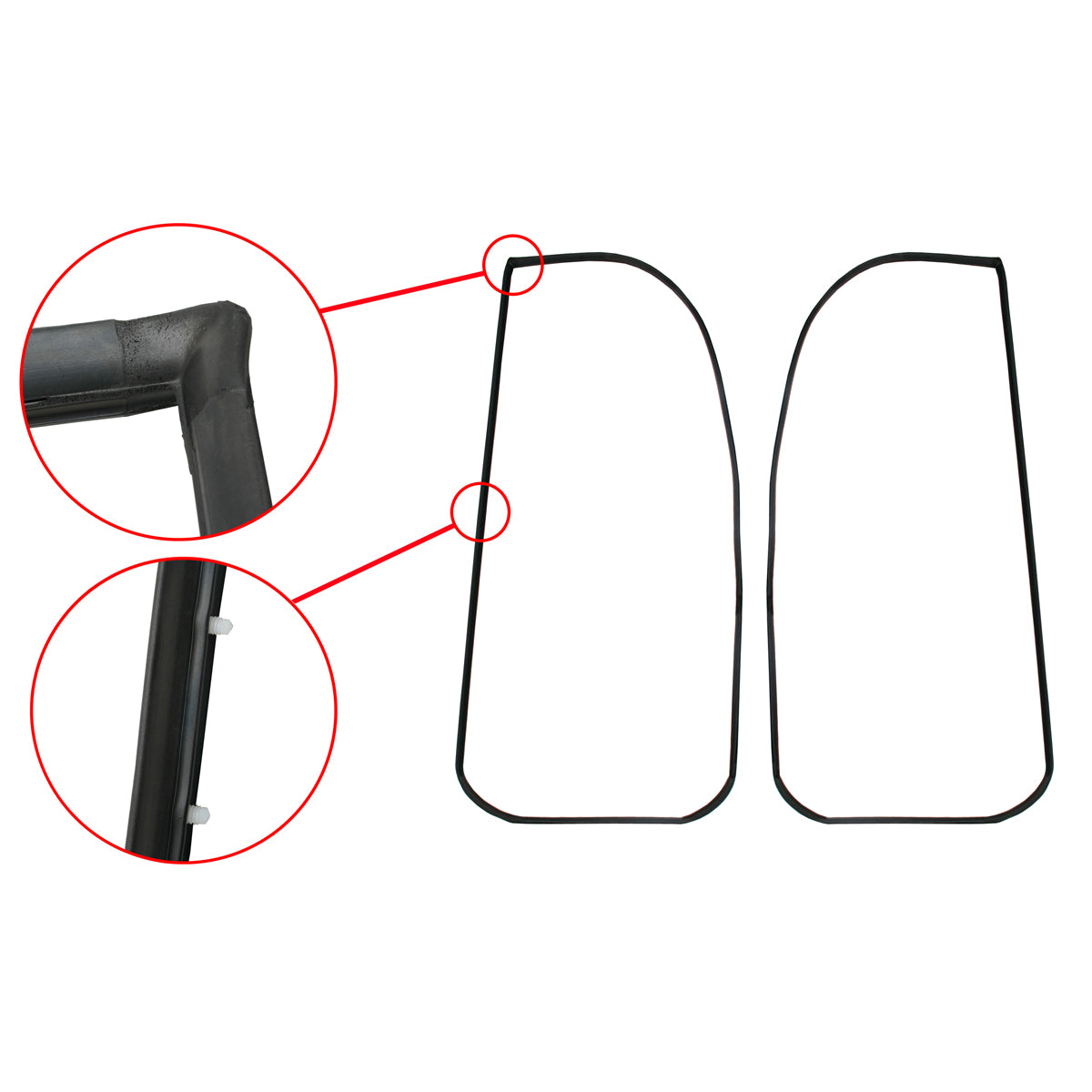 Body Rubber Kit Holden VH Commodore Sedan (Non SS / SLE) - VH1P