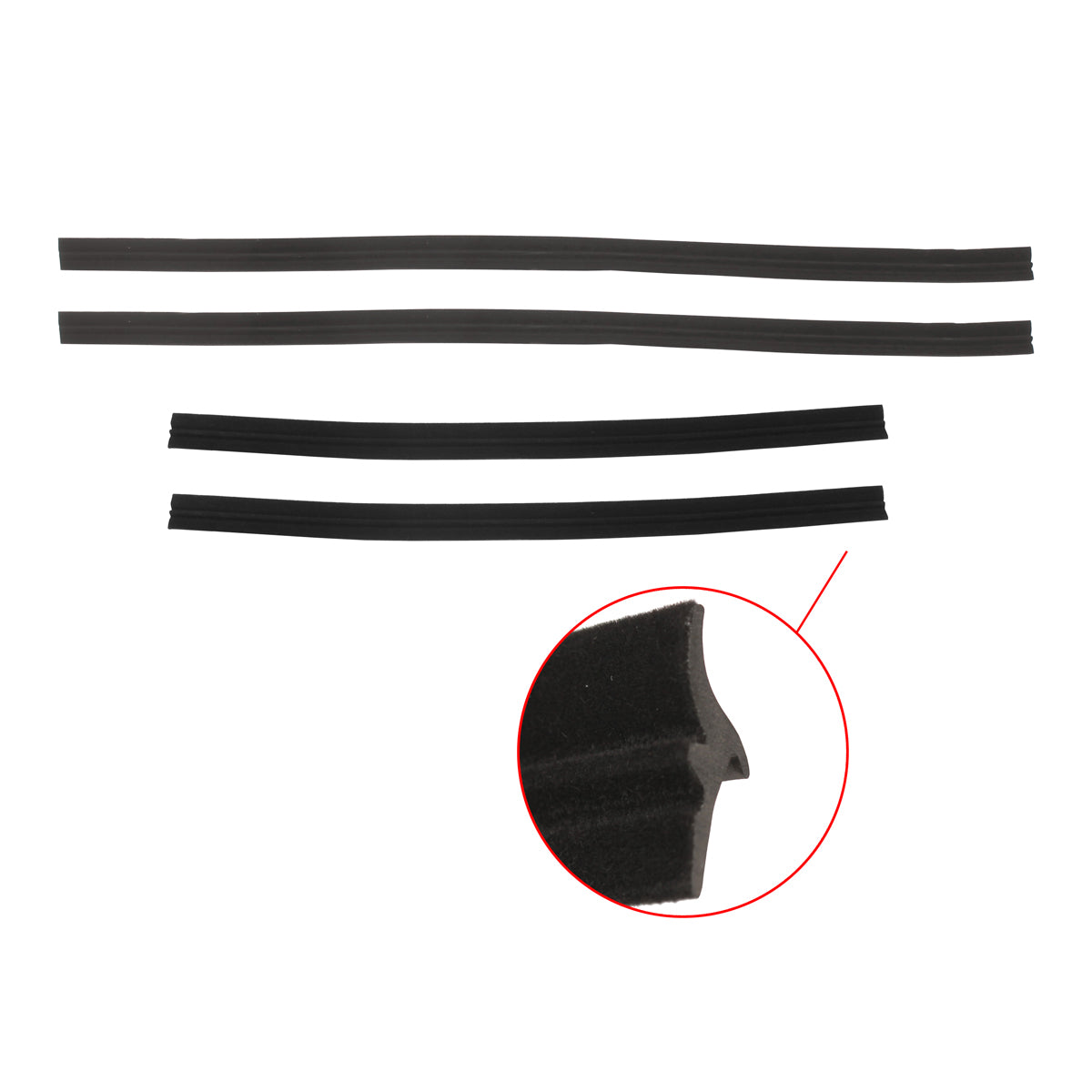 Body Rubber Kit Holden VH SLE Commodore Sedan - VH2P