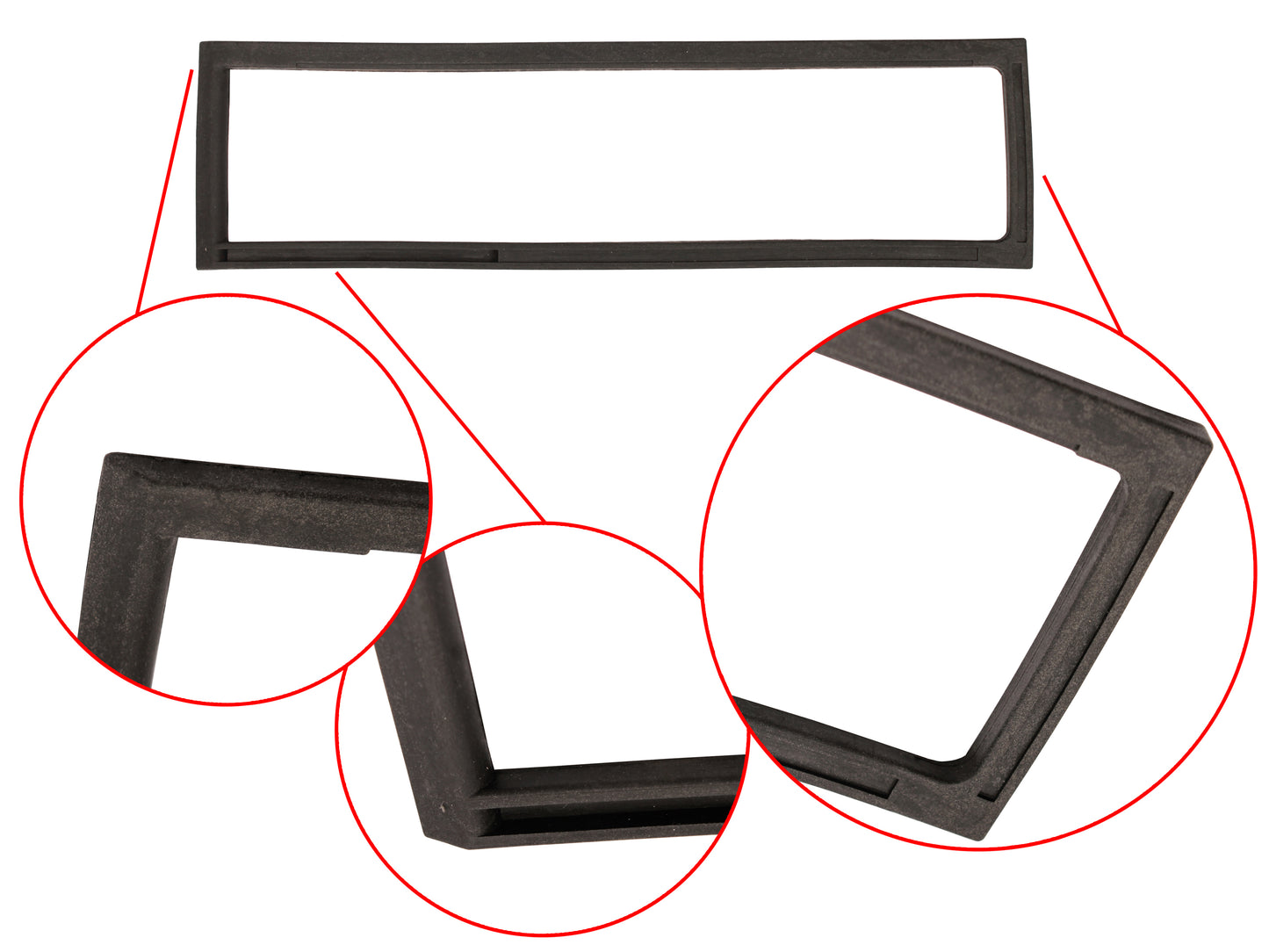 Holden Commodore Tail Light Rubber Gasket Pair VH VK VL Housing to Body taillight - GTL1020