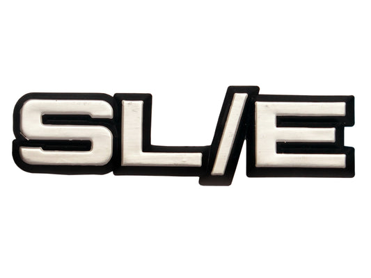 Badge "SLE" VH Commodore Boot Lid - B1108