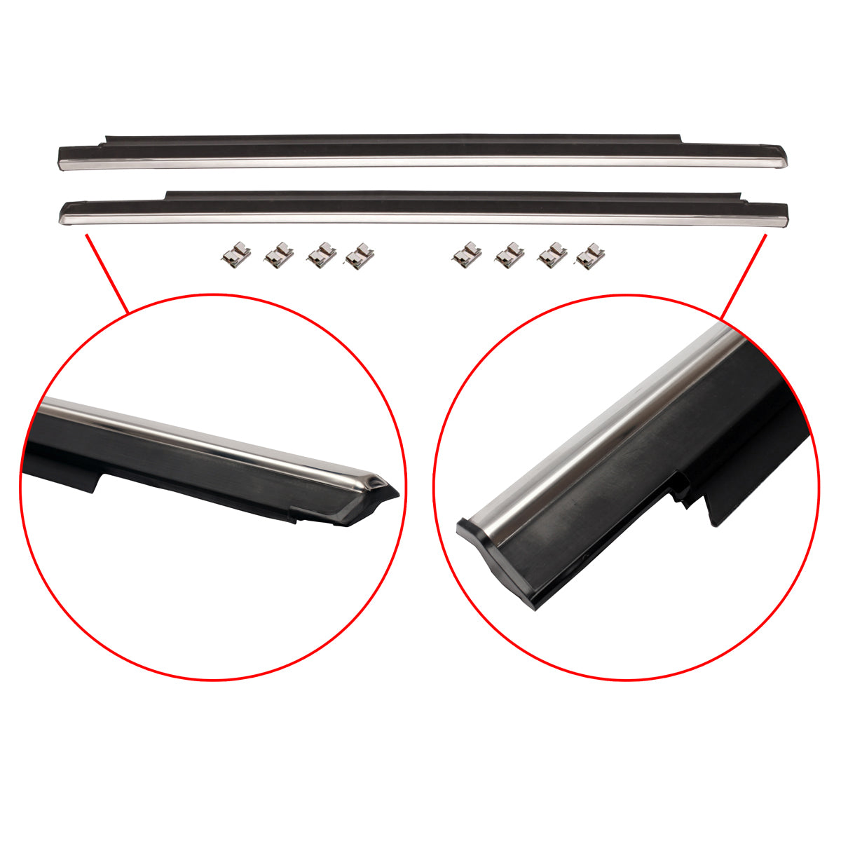 Body Rubber Kit VK Commodore Sedan Exc Calais With Door Belts - VK1