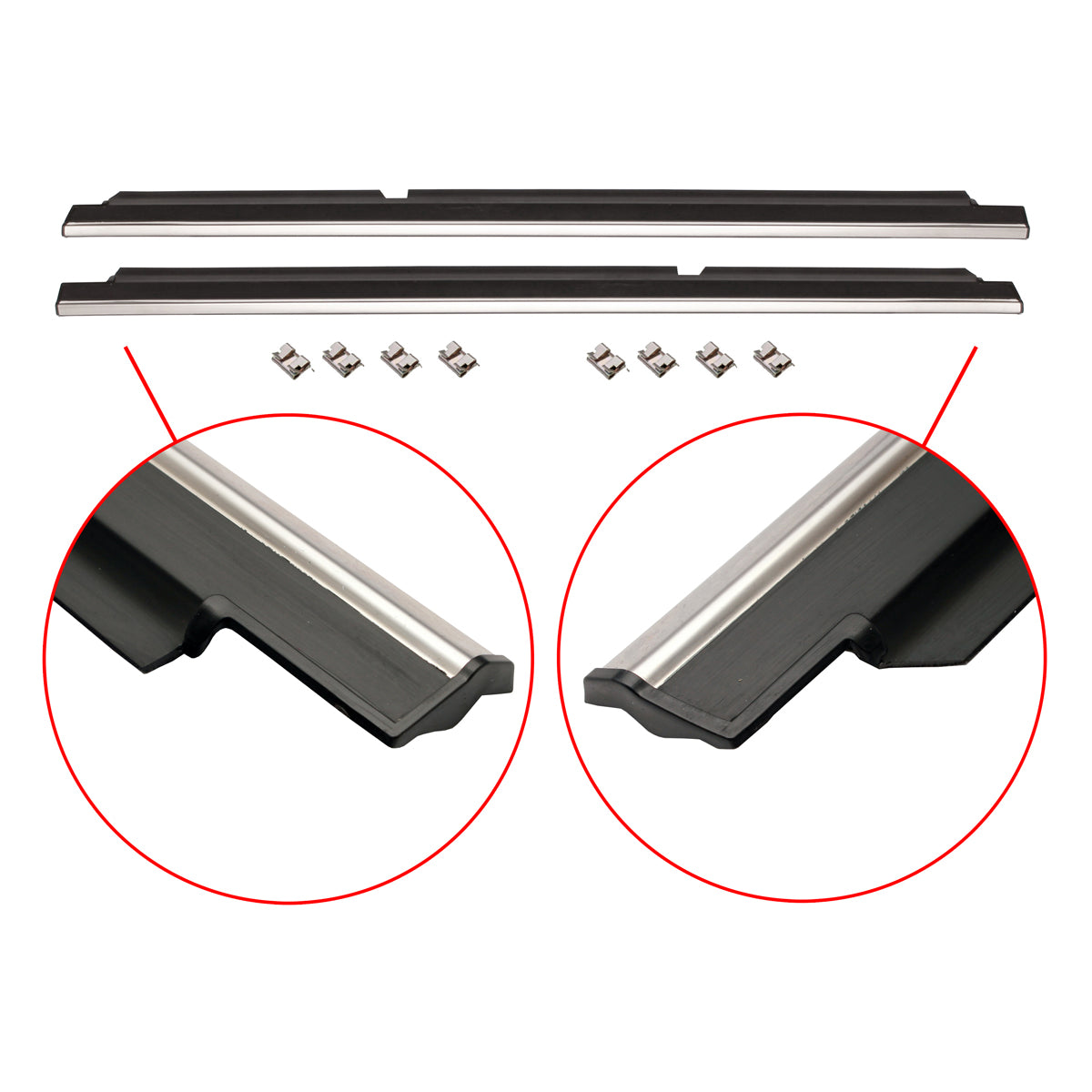 Body Rubber Kit VK Commodore Sedan Exc Calais With Door Belts - VK1