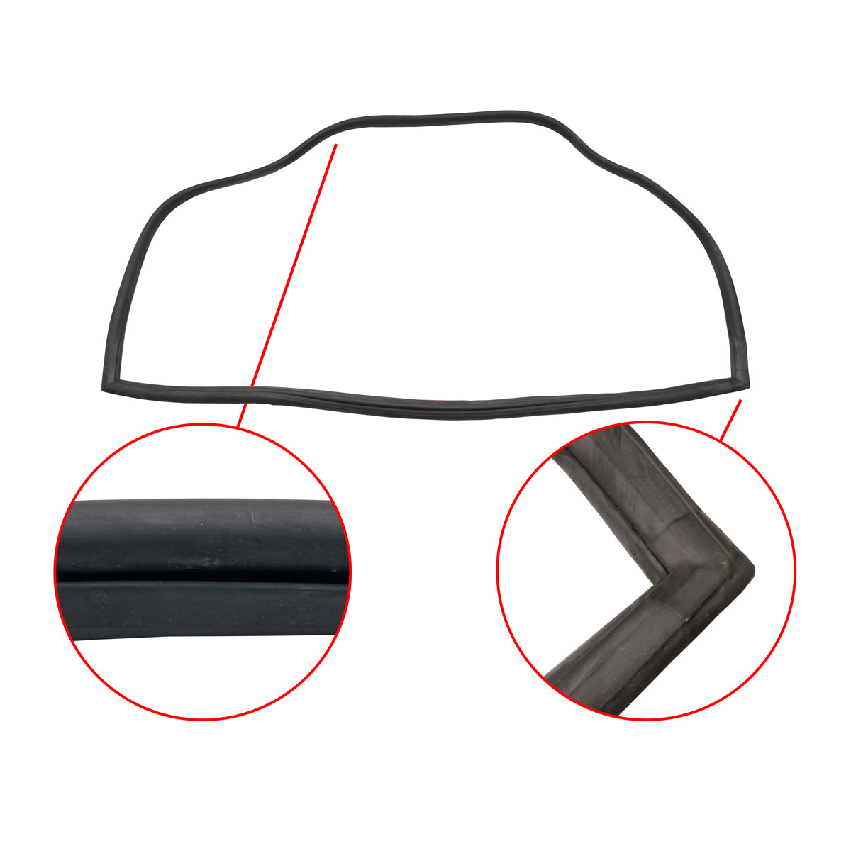 Body Rubber Kit VK Commodore Sedan Exc Calais With Door Belts - VK1