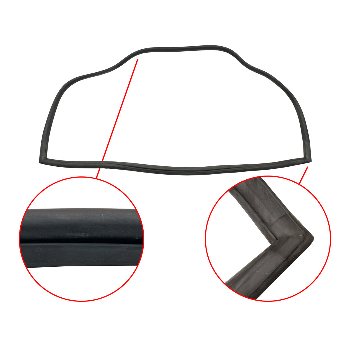 Body Rubber Kit Holden VK Wagon - VK2