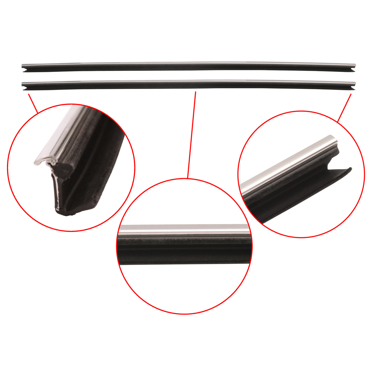 Body Rubber Kit Holden VK Wagon - VK2