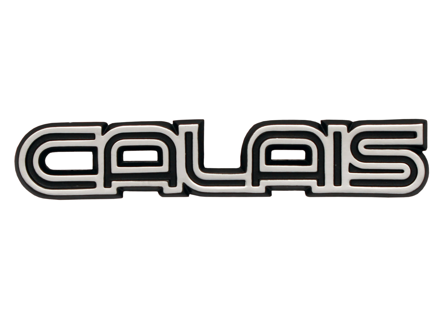 Holden Commodore "CALAIS" Badge VK Boot Mould Stick on Emblem - B1116
