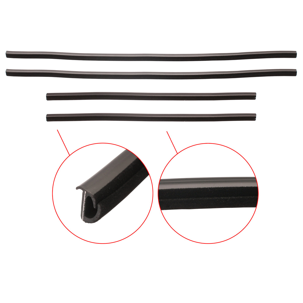 Body Rubber Kit Holden VL Commodore Sedan (Non Calais) - VL1P