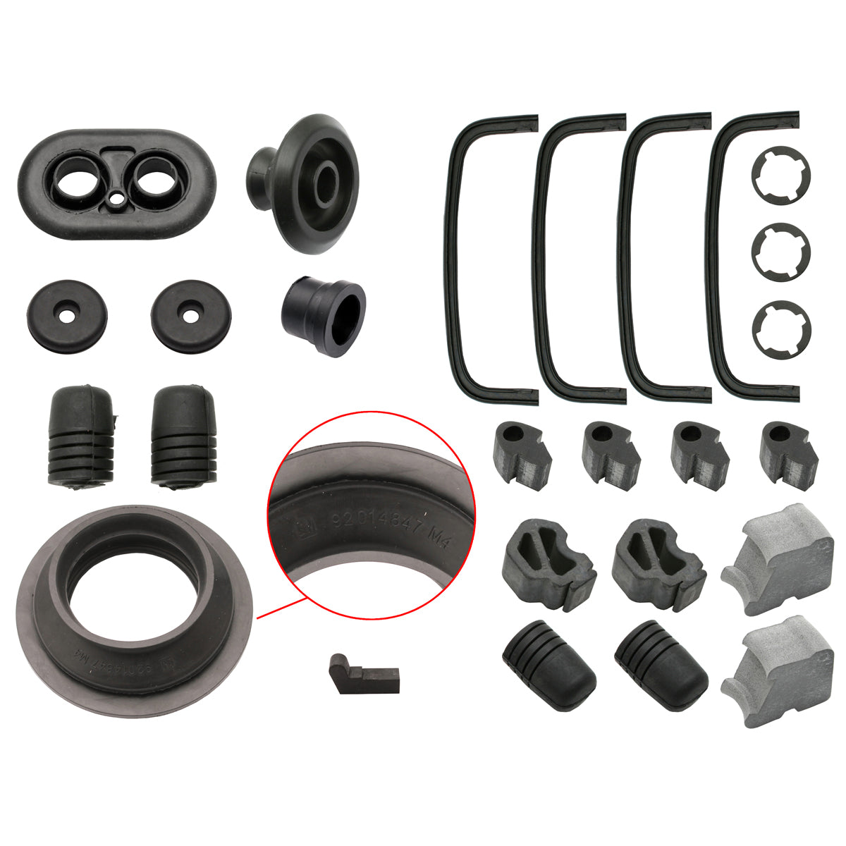 Body Rubber Kit Holden VL Commodore Sedan (Non Calais) - VL1P