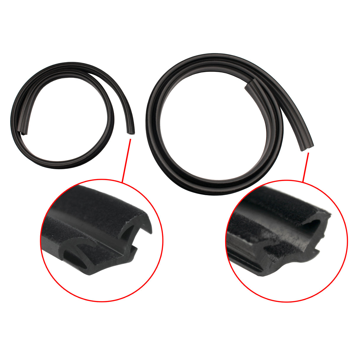 Body Rubber Kit Holden VL Commodore Sedan (Non Calais) - VL1P