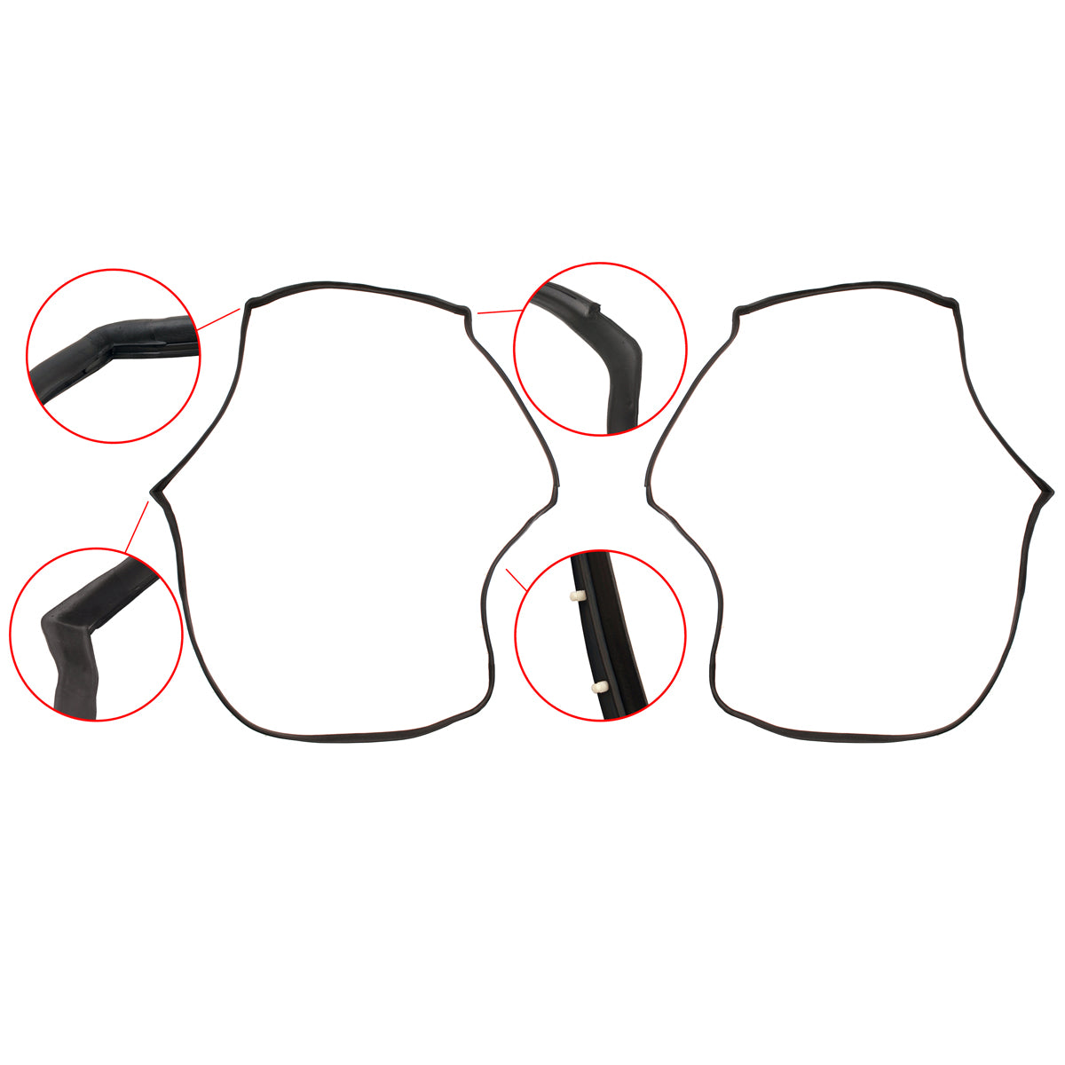 Body Rubber Kit Holden VL Calais Commodore Sedan - VL2P