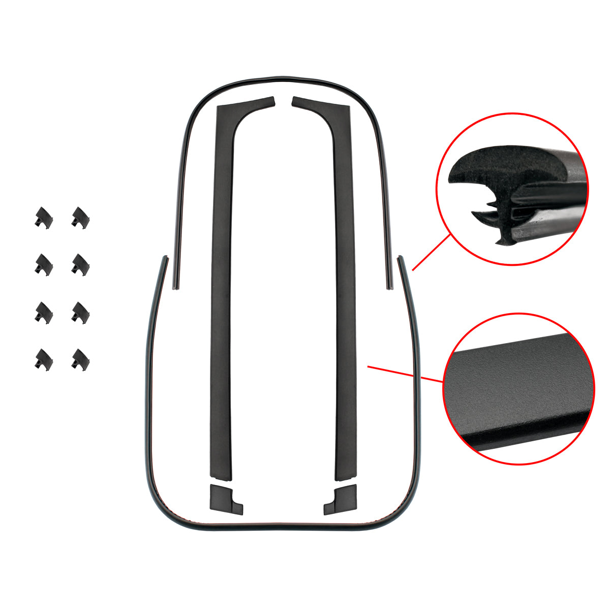 Body Rubber Kit Holden VL Calais Commodore Sedan - VL2P