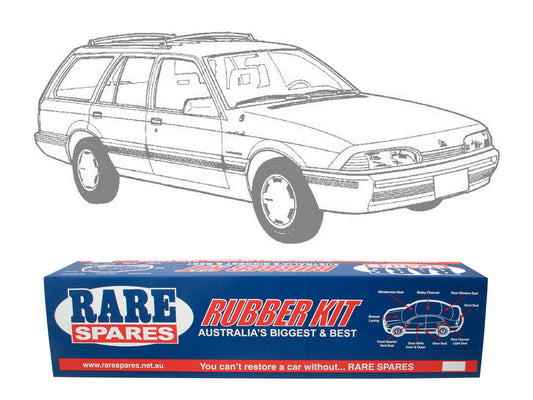 Body Rubber Kit VL Commodore Wagon No Outer Door Belts - VL3