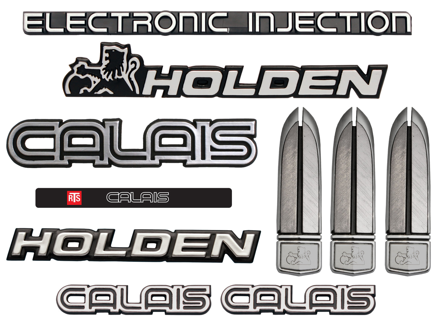 Badge Kit VL Commodore Calais 6 Cylinder - VLBK10