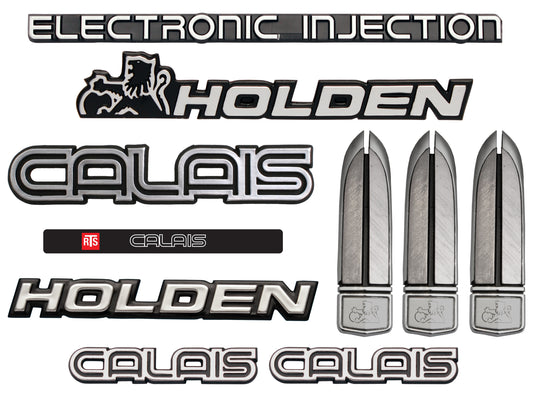 Badge Kit VL Commodore Calais 6 Cylinder - VLBK10