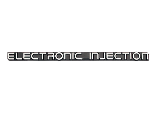 Holden 'Electronic Injection' Badge x1 VK VL Guard / Boot / Tailgate decal - B1293
