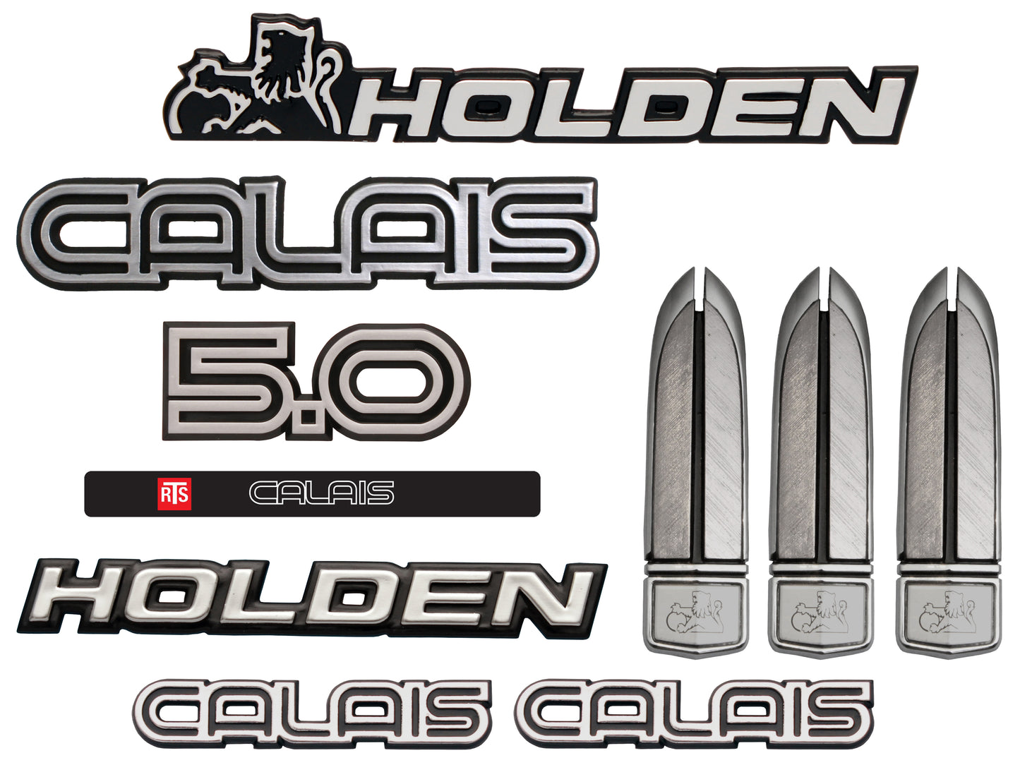 Badge Kit VL Commodore Calais V8 - VLBK12